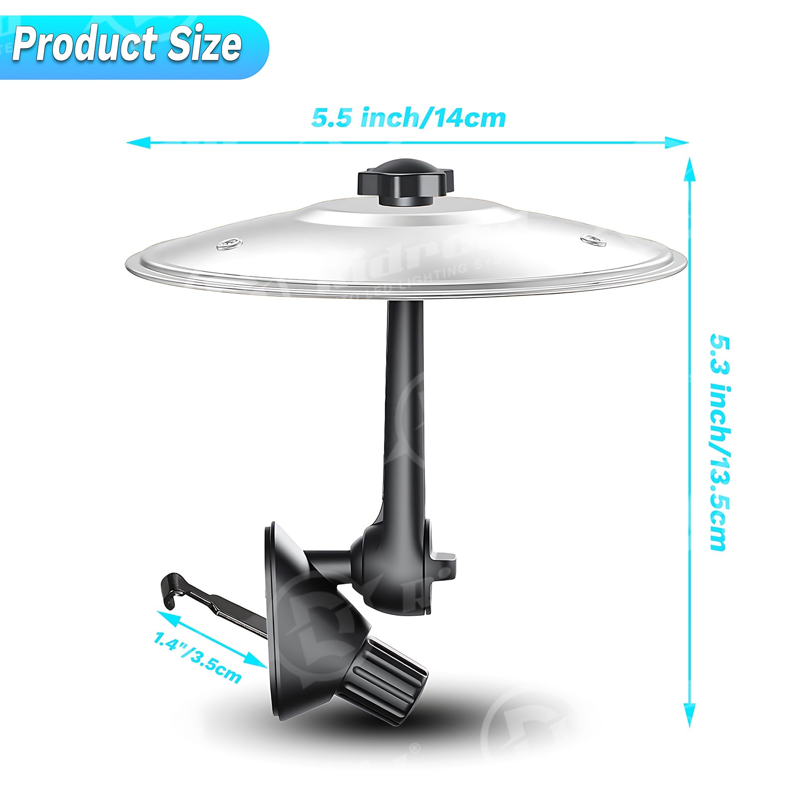 New Gift Slive Car Crash Cymbal, Car Drum Cymbal Air Vent, Make Your Driving Fun