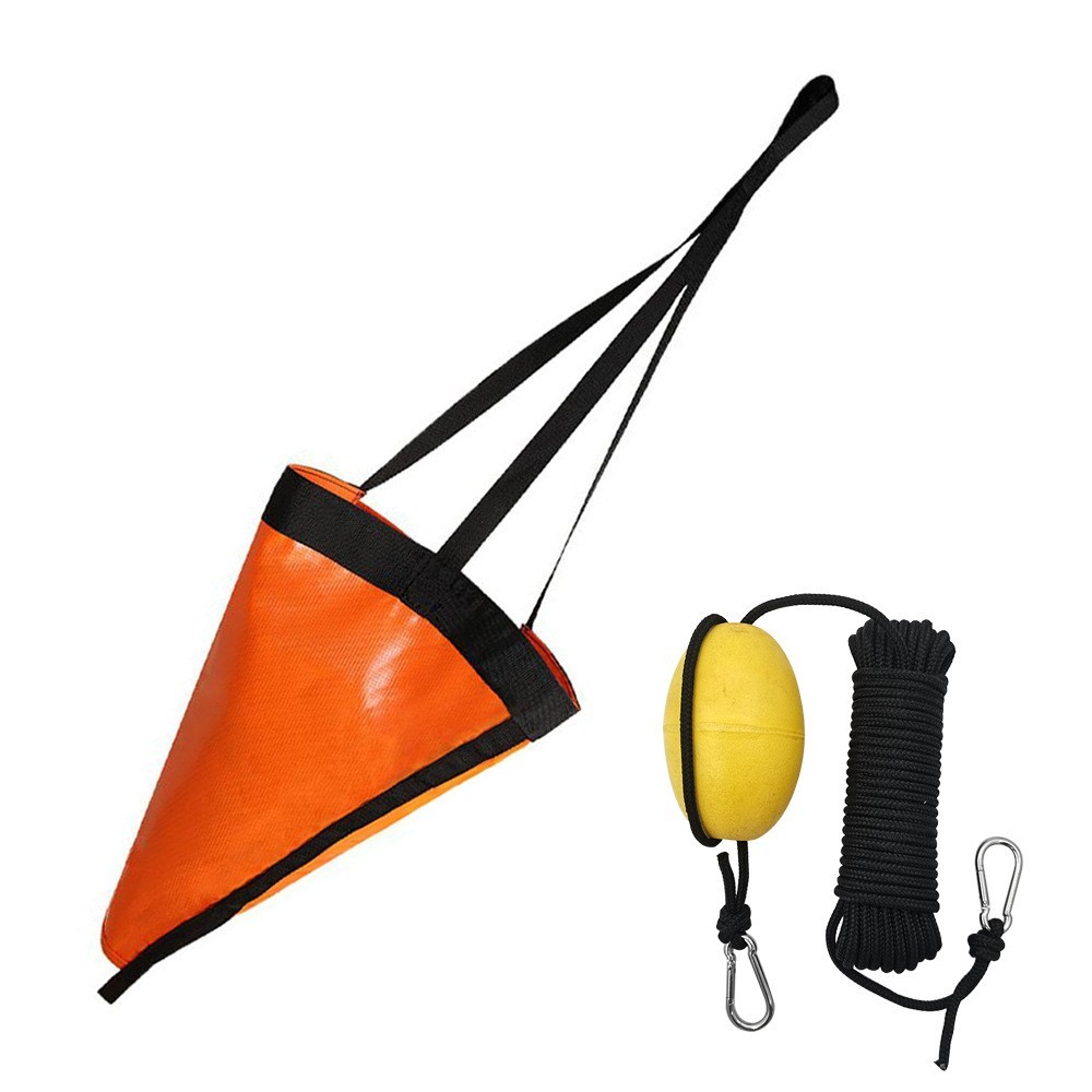 ISURE MARINE Sea Anchor floatation kit 18in Parachute Fishing Drogue for Boats