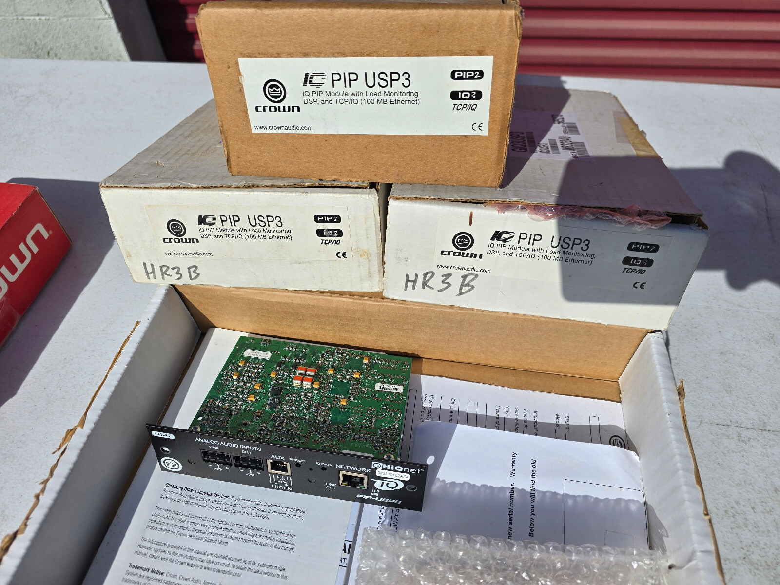 29 Crown Amplifier Chipboards