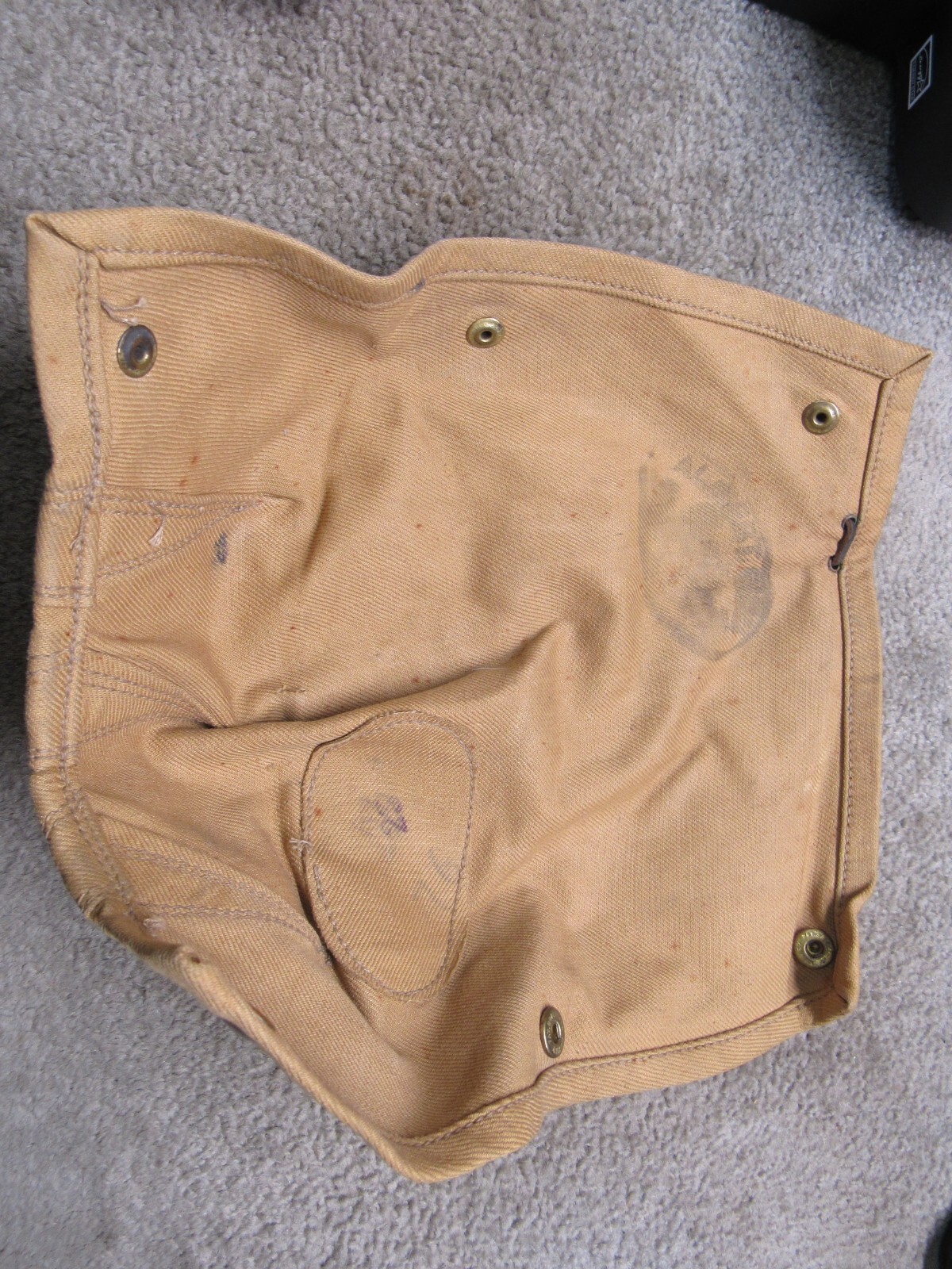 British WW2 Lee Enfield Action Cover Khaki Canvas
