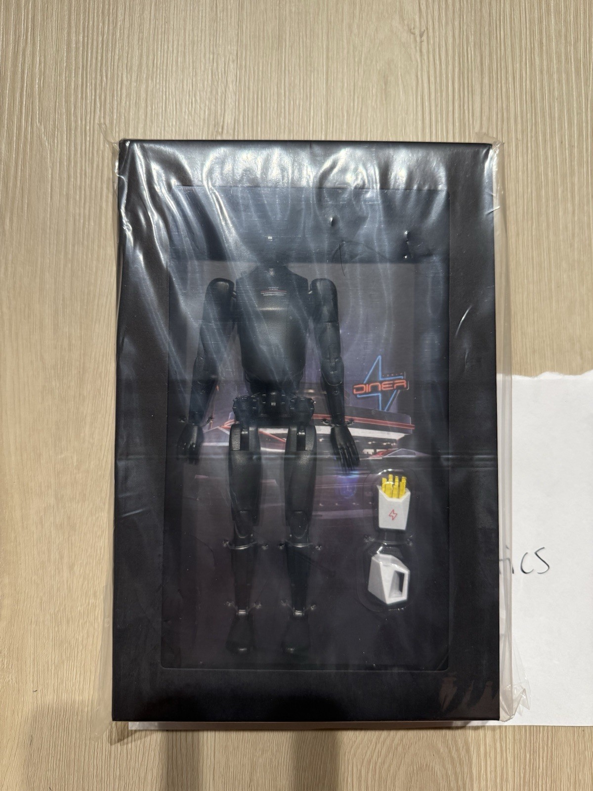 Tesla Diner Exclusive Black Optimus Bot Figure IN HAND - Elon Musk Collectible🤖
