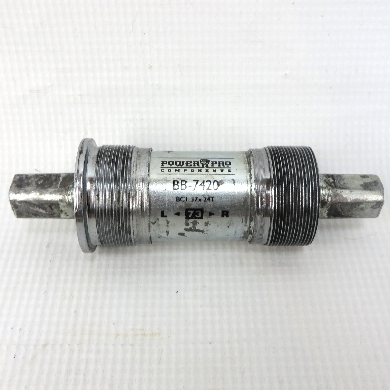 POWER PRO BOTTOM BRACKET 73mm x 124mm 335g Sealed Bearing Square Taper BB-7420