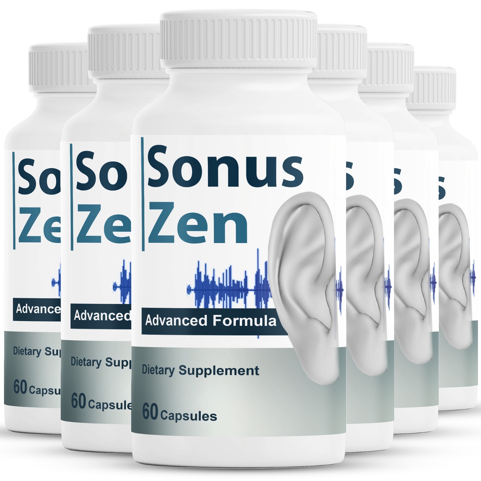 (6 Pack) SonusZen Capsules - Advanced Sonus Zen For Clear Hearing & Ear Support