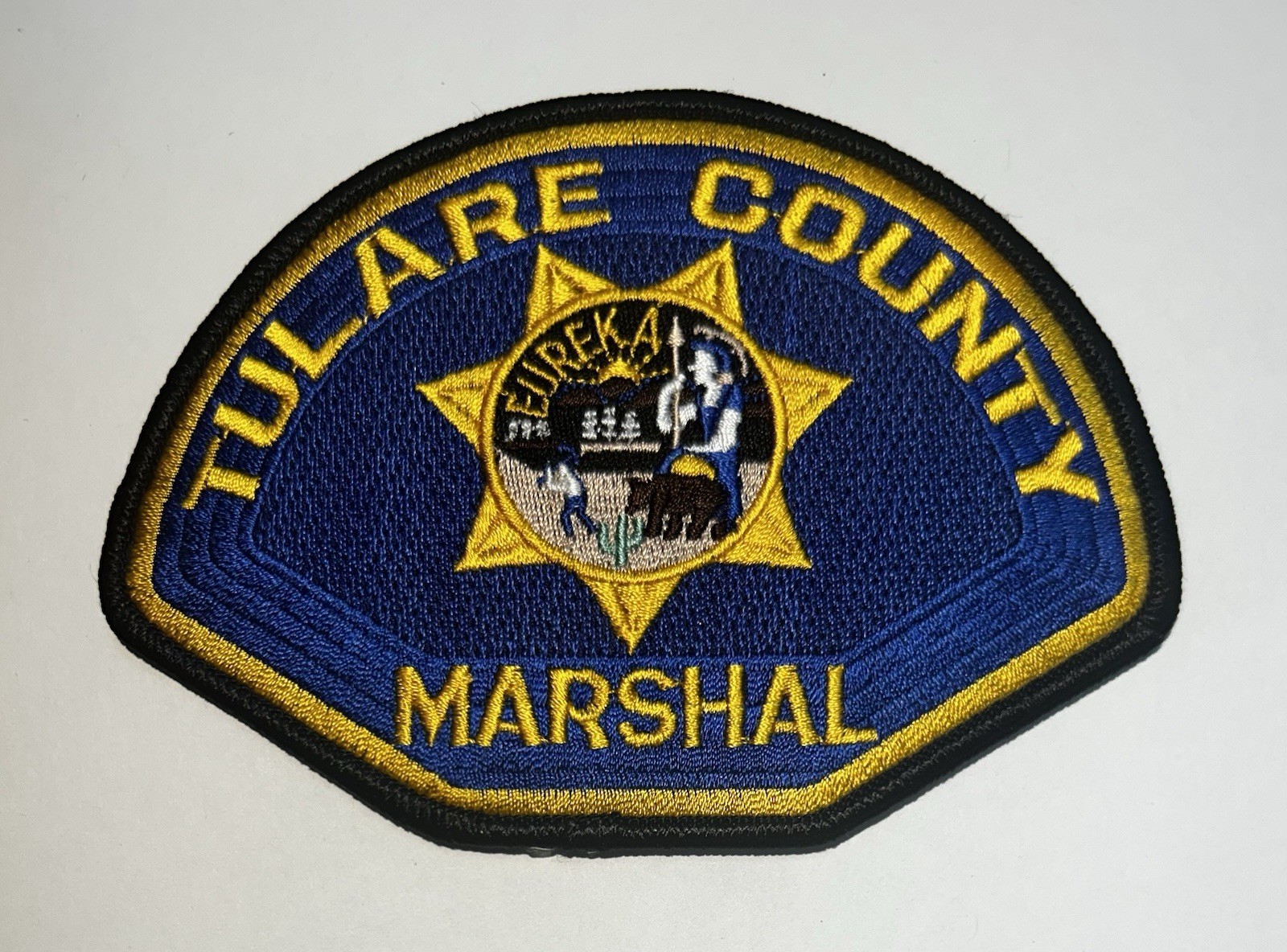 CALIFORNIA CA TULARE COUNTY MARSHAL POLICE PATCH #PDD41