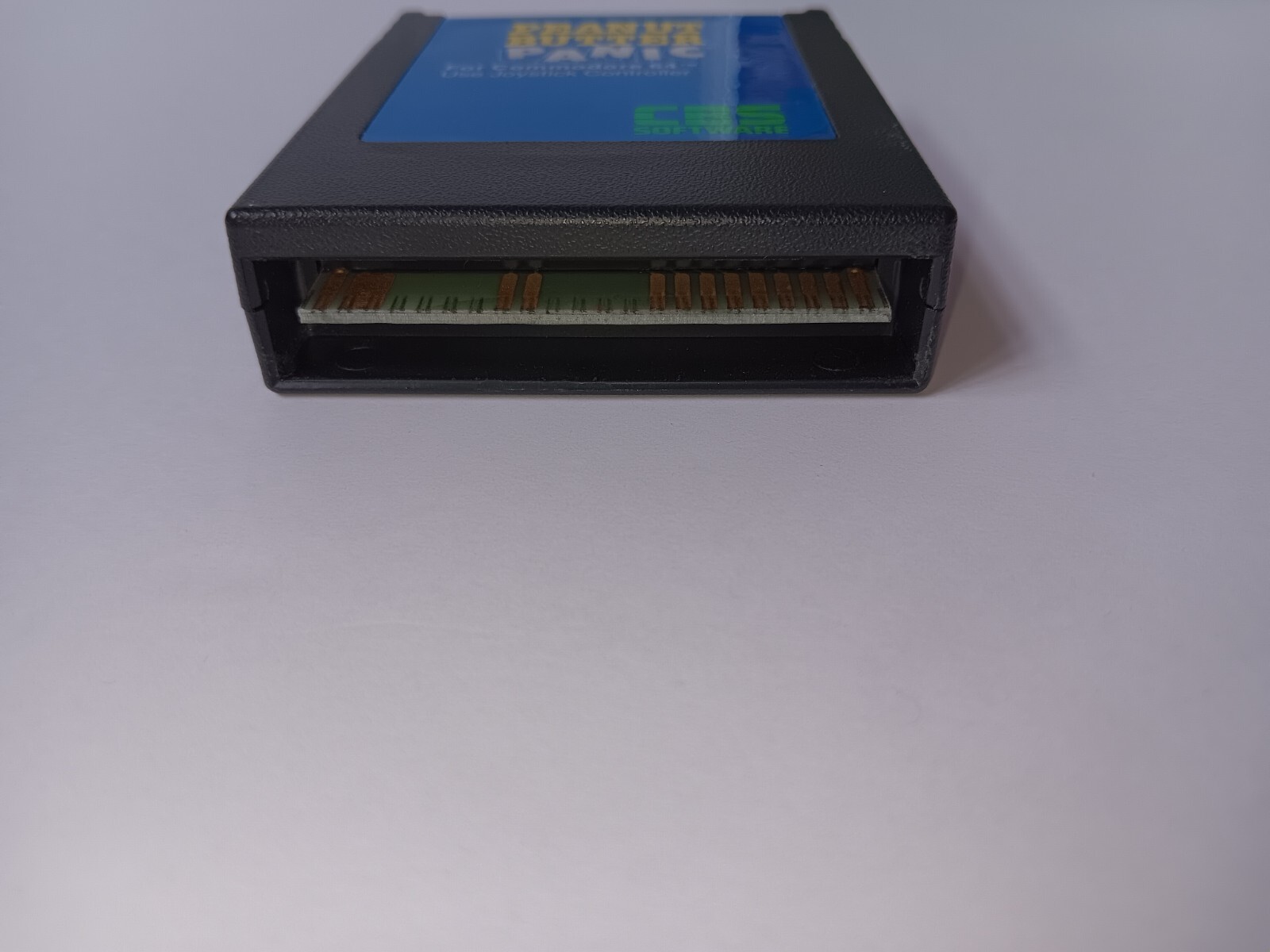 Commodore 64 Peanut Butter Panic Computer Game Cartridge Tested/Works