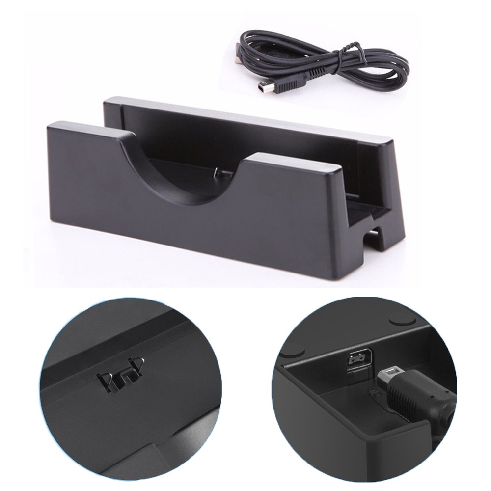 For Nintendo New 3DS XL/LL/3DS Charging Stand Station Dock USB Charger Universal