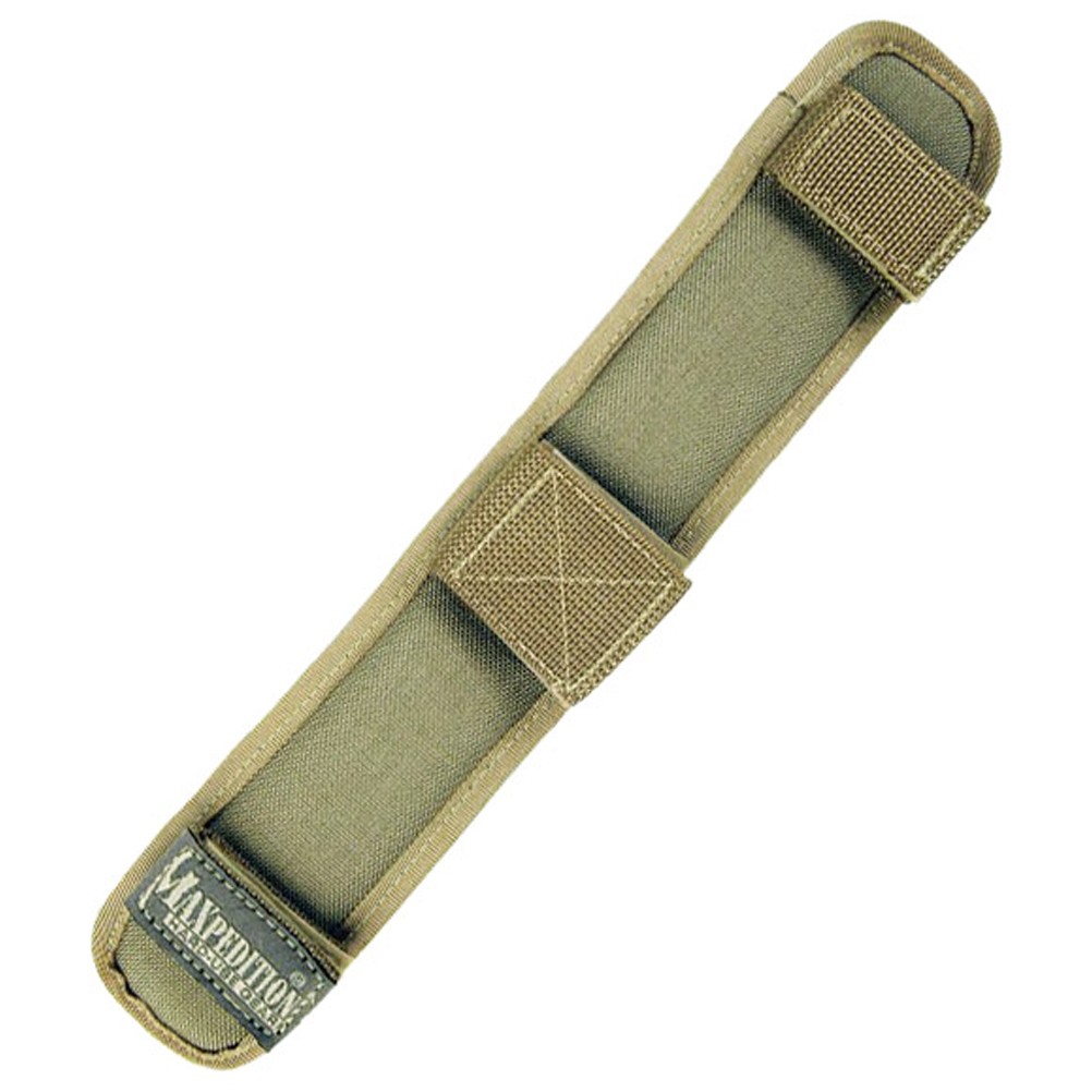 Maxpedition Military 1.5" Padded Shoulder Pad Non-Slip Comfort Wrap Travel Khaki
