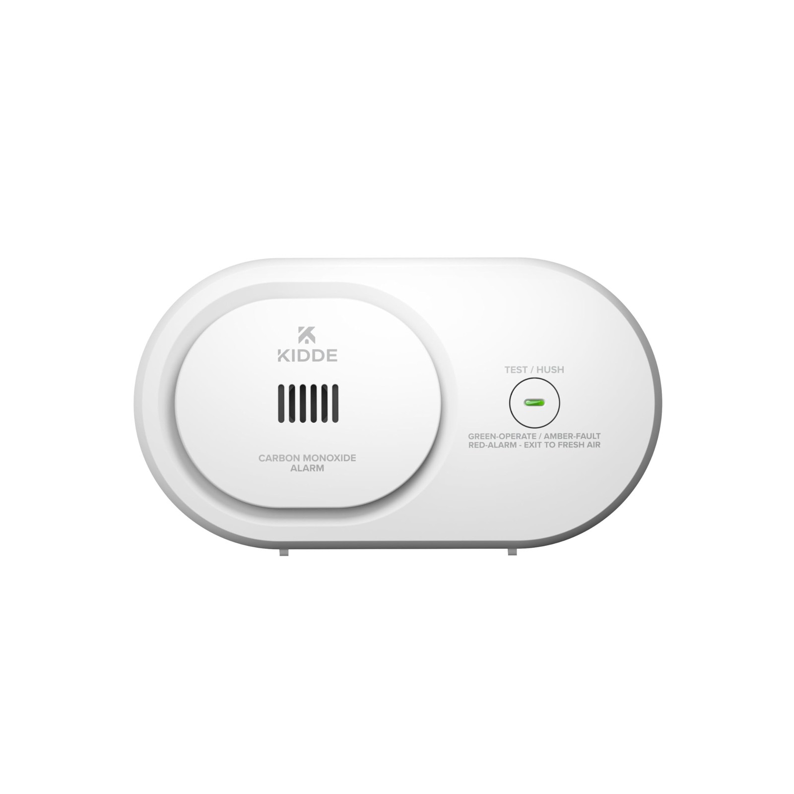 Carbon Monoxide Detector AA Battery Powered Portable Travel Home COB Led Kidde