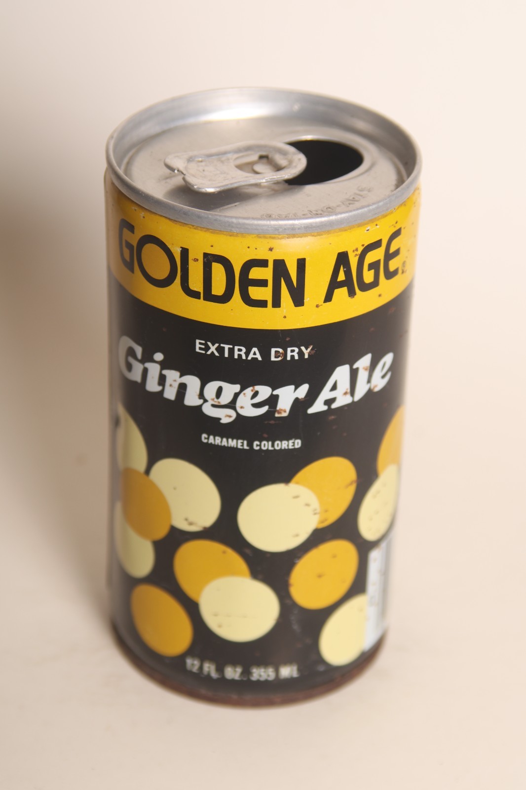 Golden Age Ginger Ale soda can - 12oz