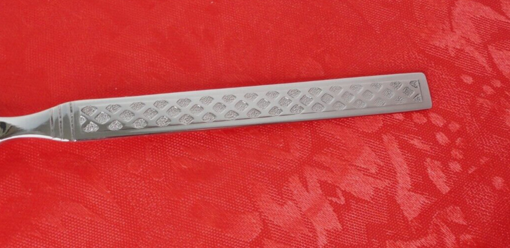 6 Pc MAJORCA Pattern Oneida Ltd 1881 Rogers Diamond Stainless Dinner Forks E5D