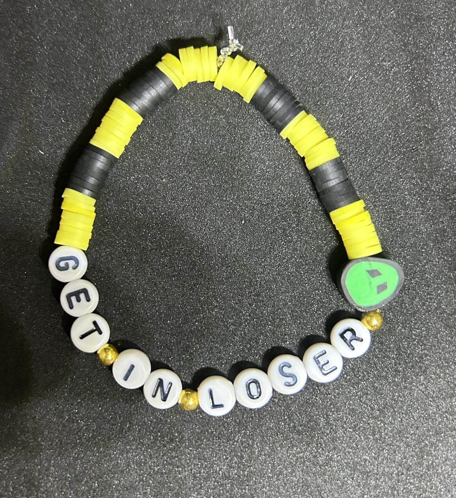 Get In Loser (Alien) Heishi Bracelet
