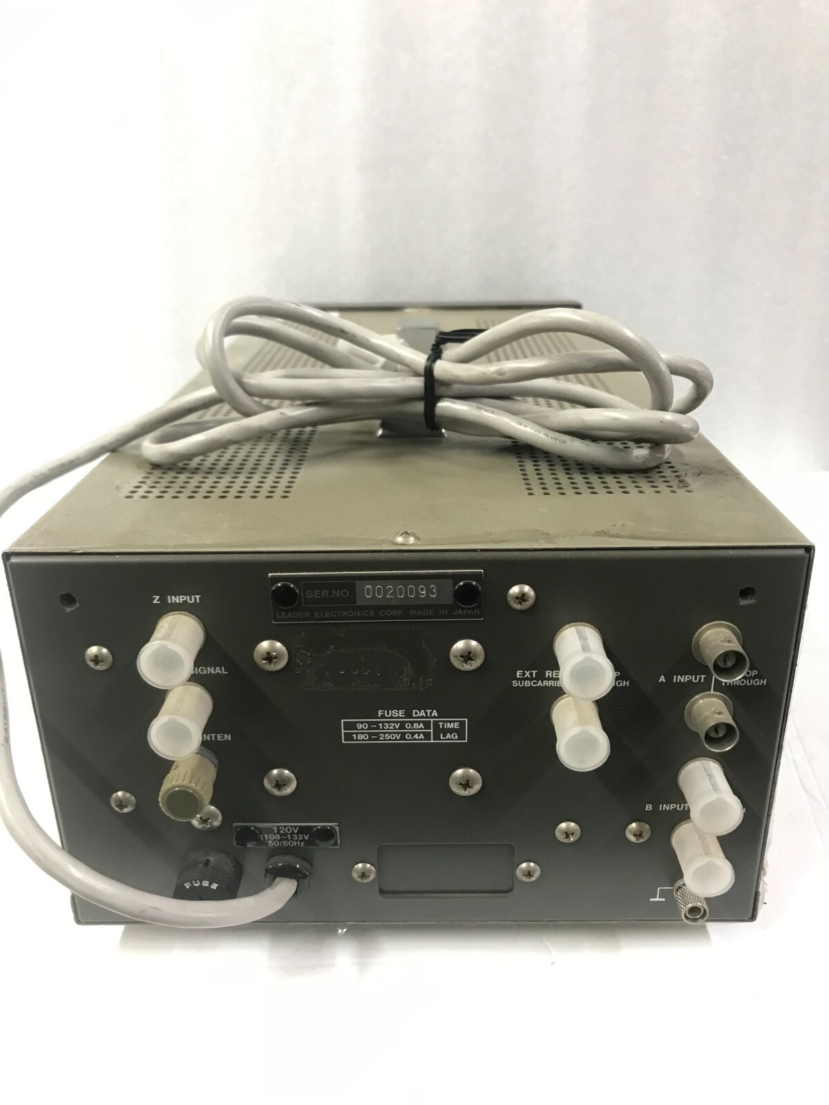 LEADER 5850C NTSC VECTORSCOPE - Works Great