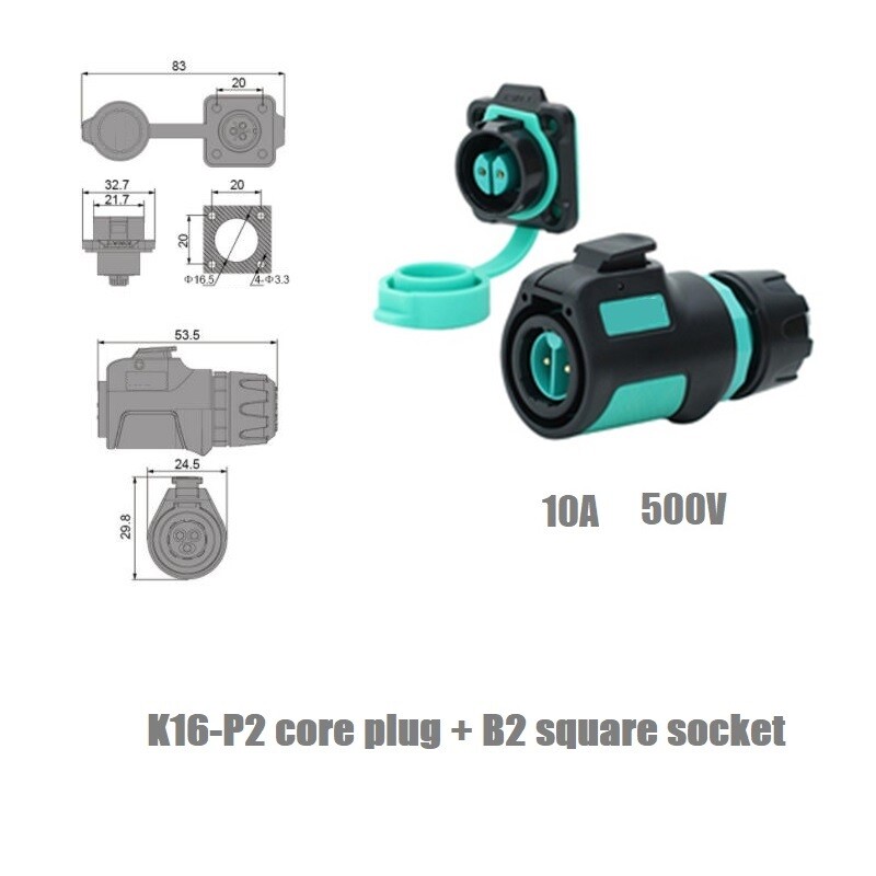 K16-P8 core socket A8 core nut socket B8 core square socket C8 connection socket