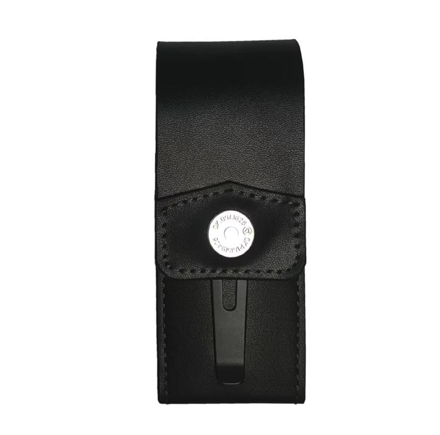 1 Piece Tactical Protective Belt Leather Sheath for NiteCore EDC37 Flashlight
