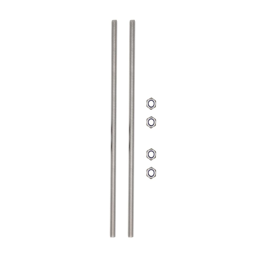 M6x250mm Fully Threaded Rod Studs Long Metric Screw M6*250mm, Silver