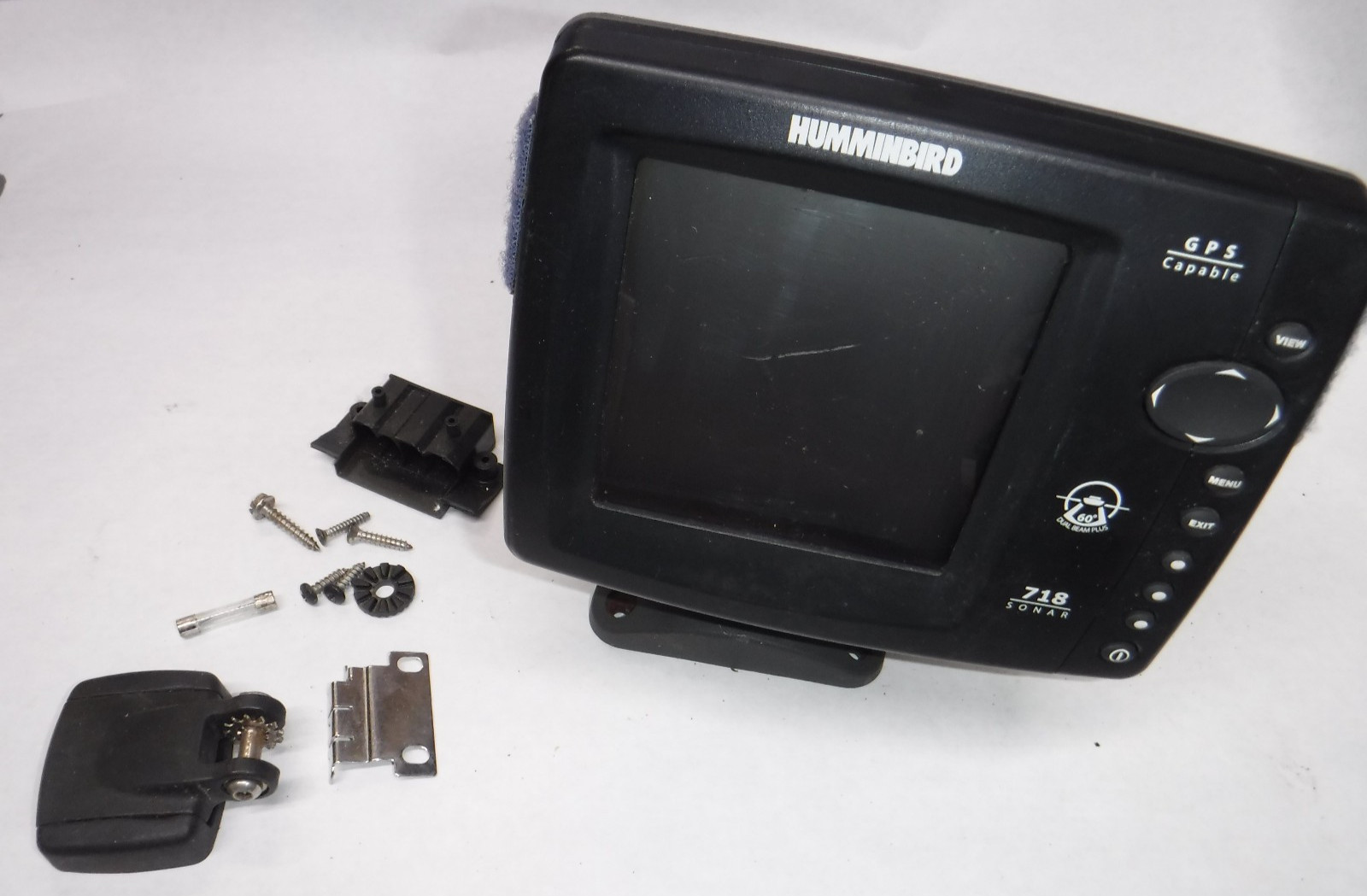 HUMMINBIRD SONAR 718 GPS DEPTH FINDER FISH FINDER HEAD UNIT  I23-12