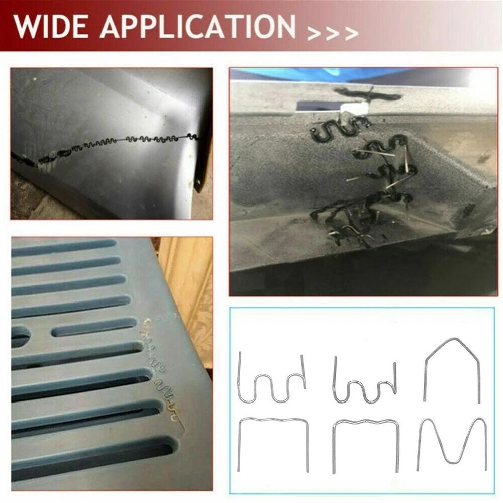 Lightweight and compact welding kit 1200 Hot Staples for Plastic Welding
