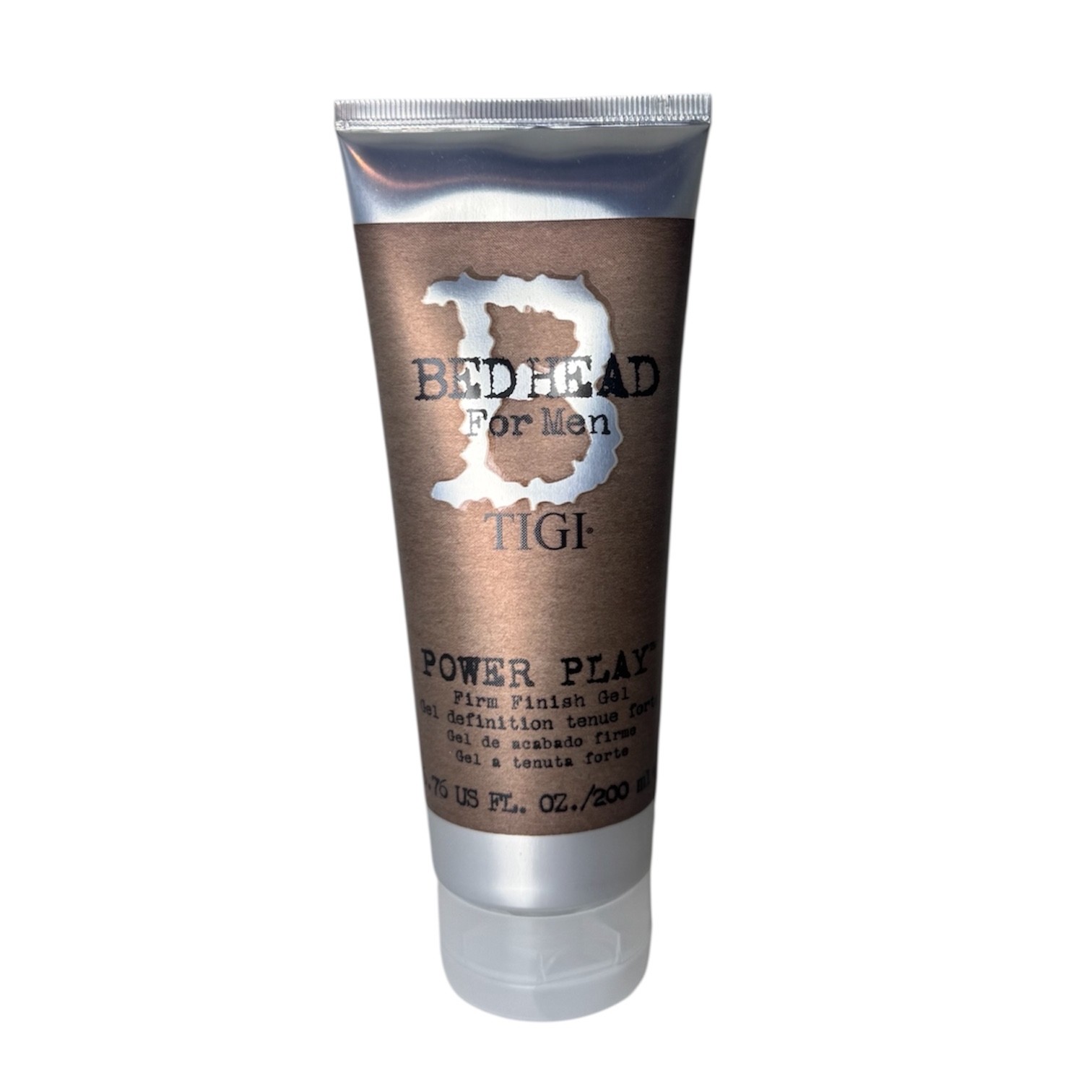 TIGI Bed Head For Men Power Play Firm Finish Gel,  6.76 Oz