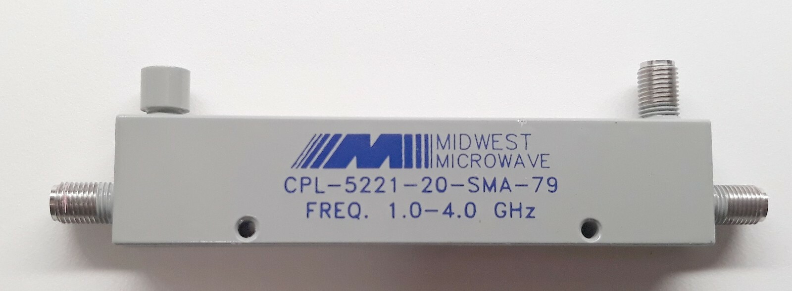 Midwest Microwave CPL-5221-20-SMA-79 Directional Coupler 1.0 - 4 Ghz