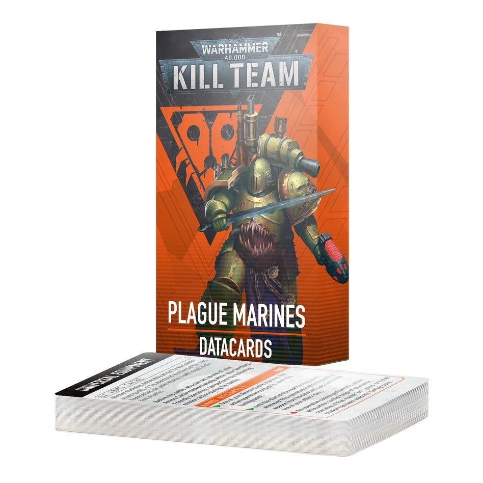 Kill Team: Plague Marines – Datacards - NEW - Warhammer 40k FREE P&P