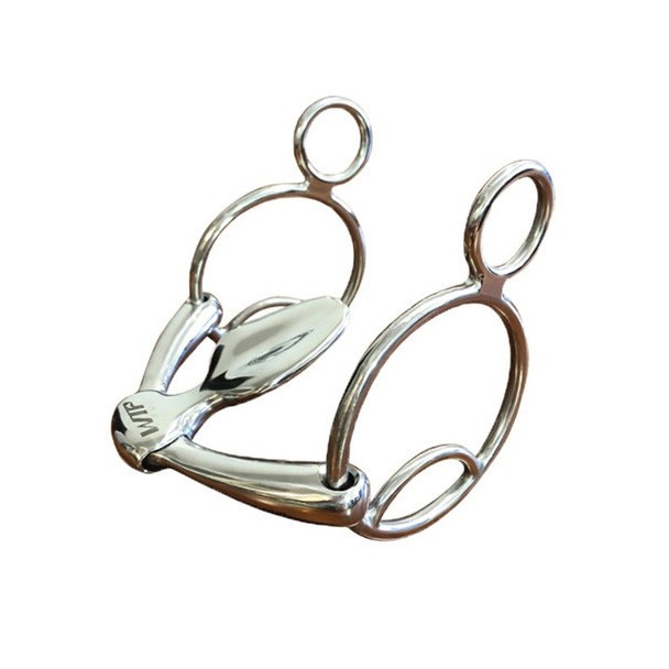 Winning Tongue Plate Loose Ring Bit with Brakes - Extended Plate - 5"