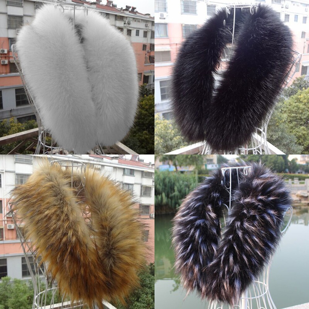 Faux Fur/Collar Scarf Stole Wrap Scarves Women Ladies Warm Fluff