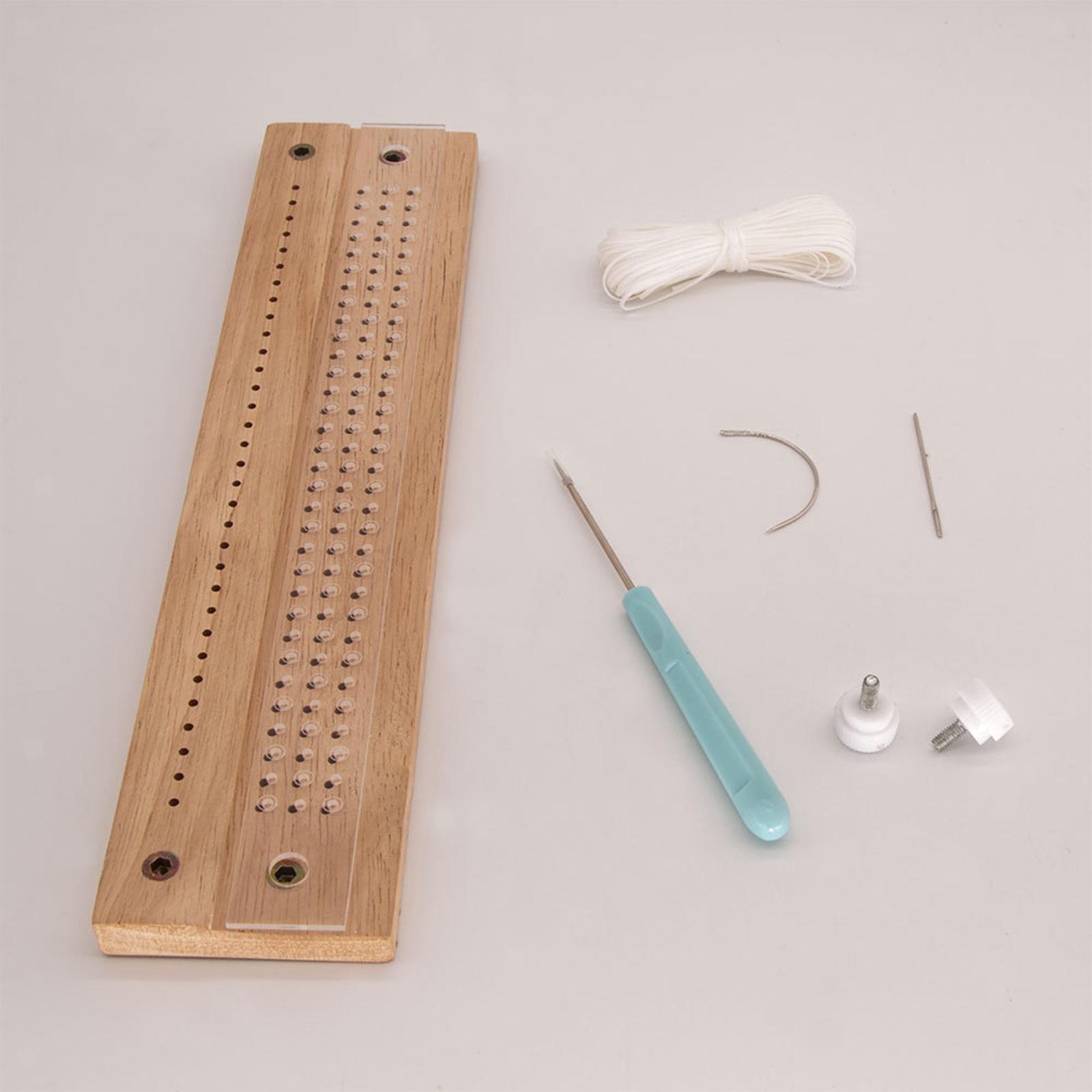 Hand Bookbinding Tools Waxed Thread Guide Tools Leather Craft Kit Beginners