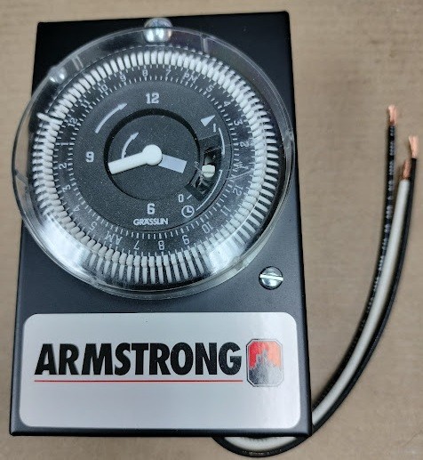 Armstrong 810123-130 24Hr timer. USED ON WATER RECIRCULATION SYSTEMS