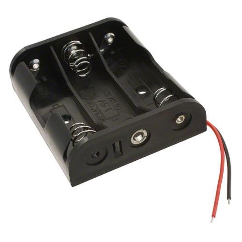 2 Pc Mpd (Memory Protection Devices) Bc3Aaw Batt Holder Aa 3 Cell 6" Leads