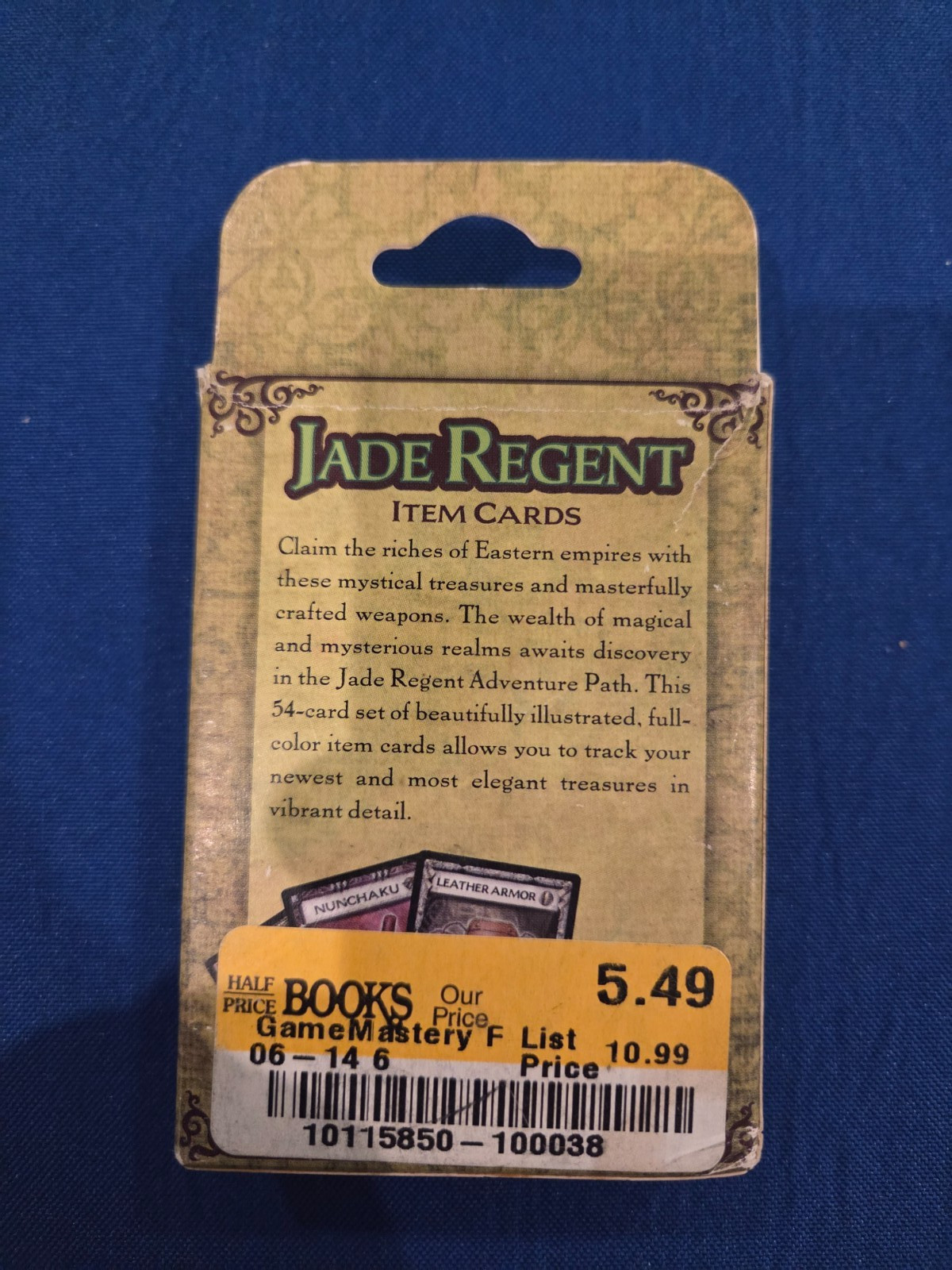 Jade Regent Unique Item Cards - Pathfinder Gamemastery