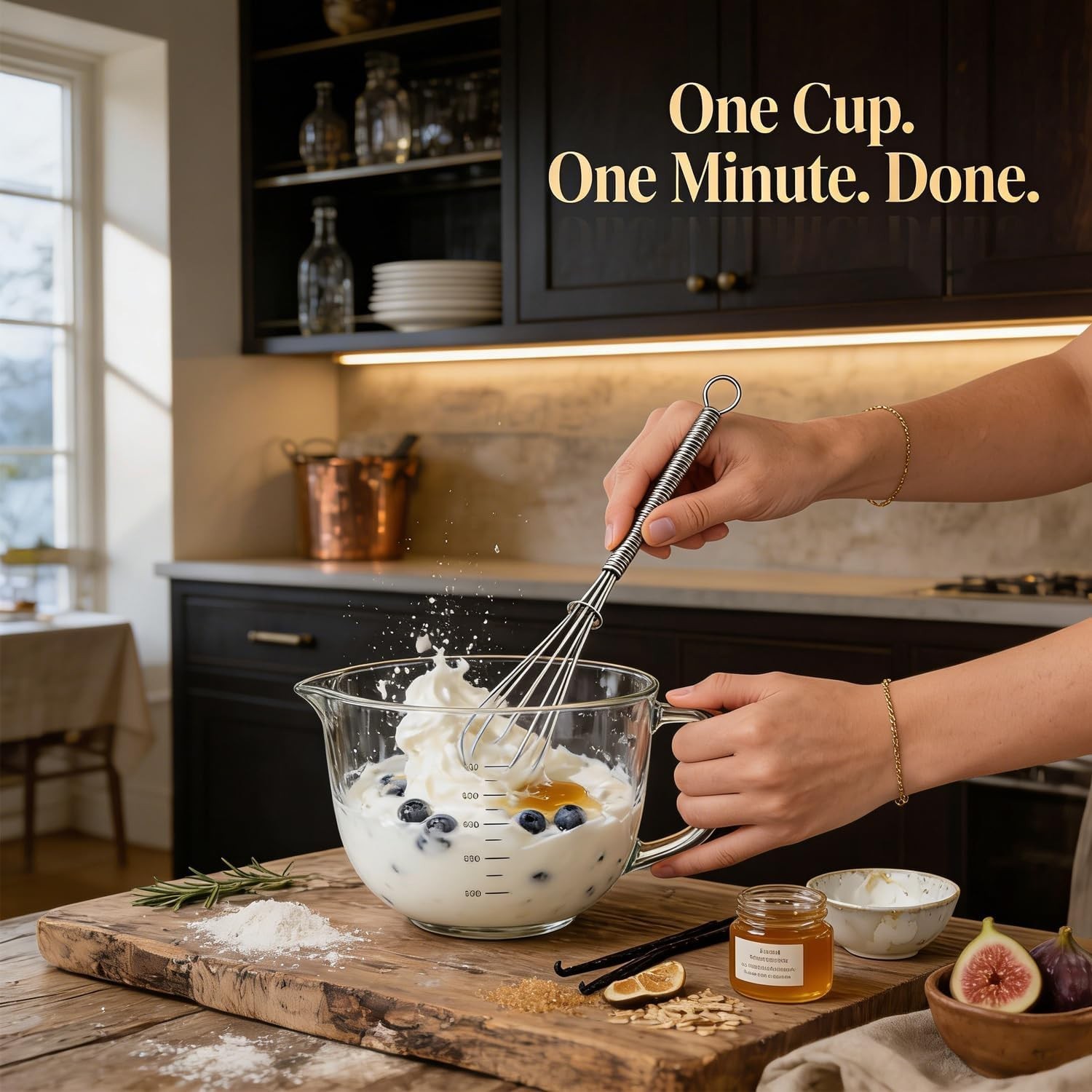 Small Wire Whisk Set of 2, Portable Stainless Steel Kitchen Tiny Whisk & Egg ...