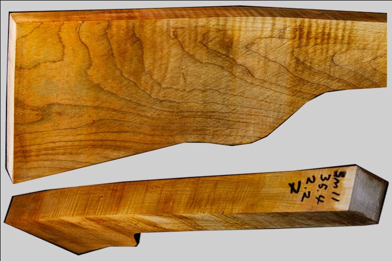 Sugar Maple rifle blank sm11