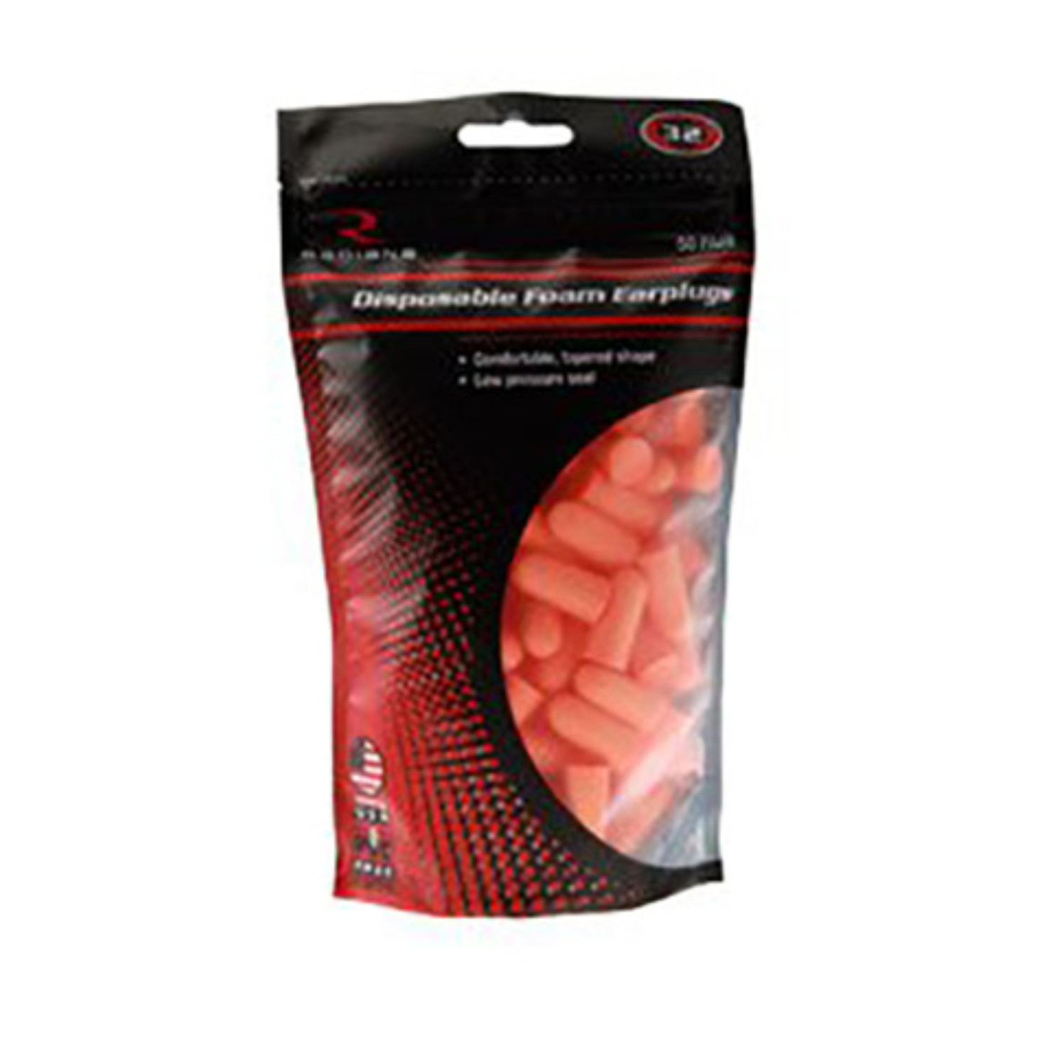 Radians FP70BG50 Foam Ear Plugs 50 Pairs Orange NRR 32 Hearing Protection Safety