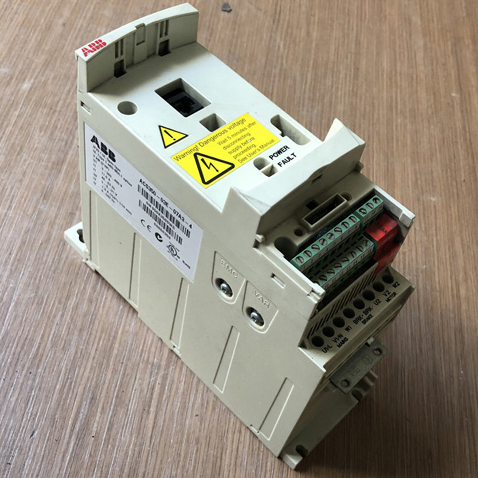 #/Used ABB Inverter ACS350-03E-07A3-4 Spot Stock Free Shipping