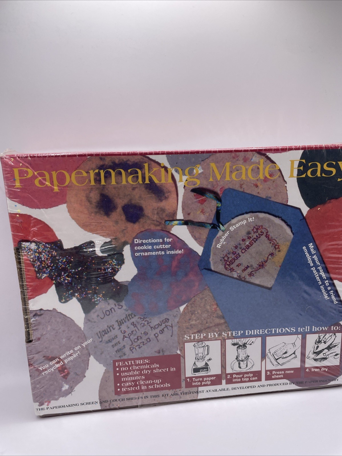 Papermaking Kit Arnold Grummer's Tin Can Sealed Brand New
