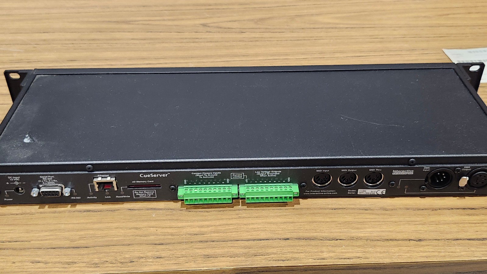 CueServer 1 Pro (CS800)