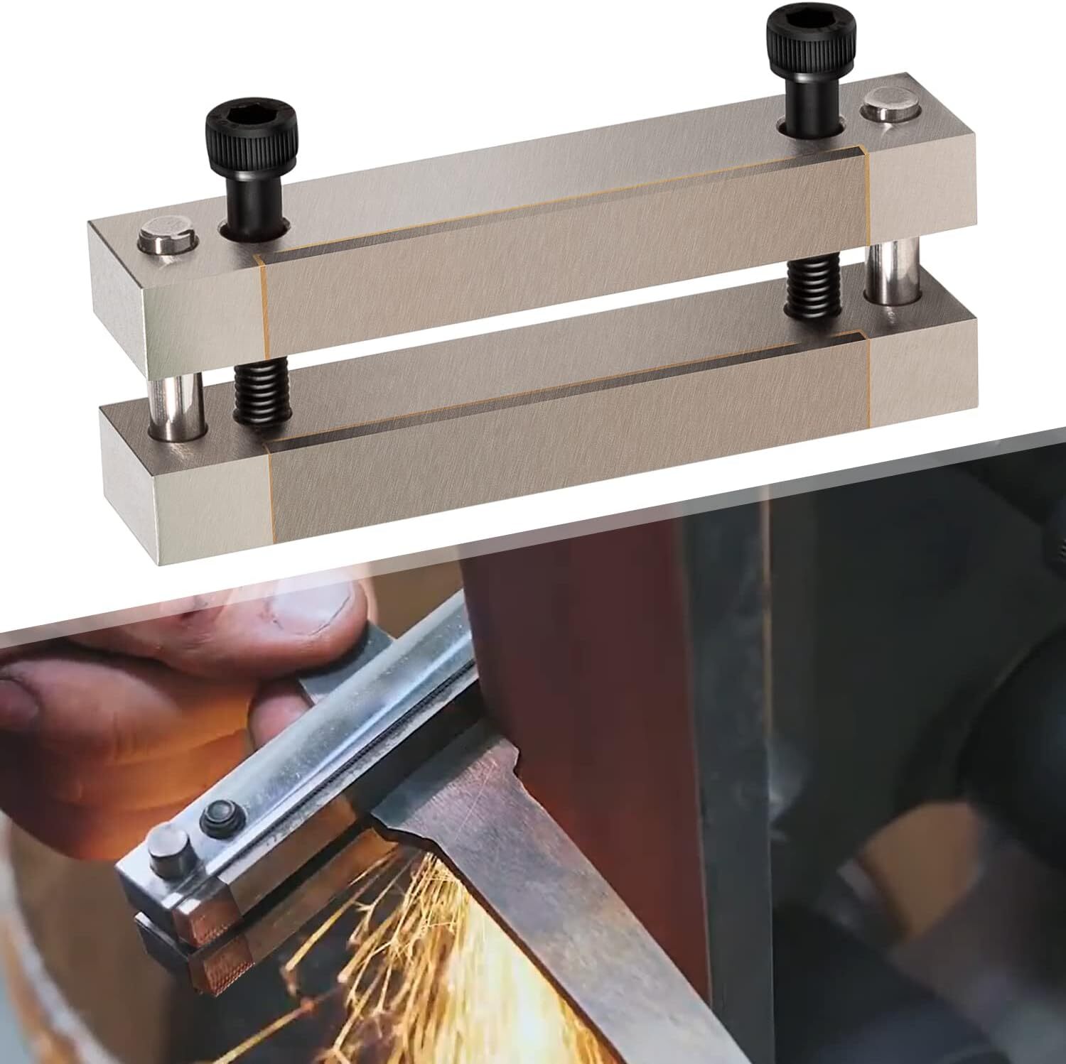 Hardened File Guide with Carbide Surface For Knife Makers Knife Making Tool