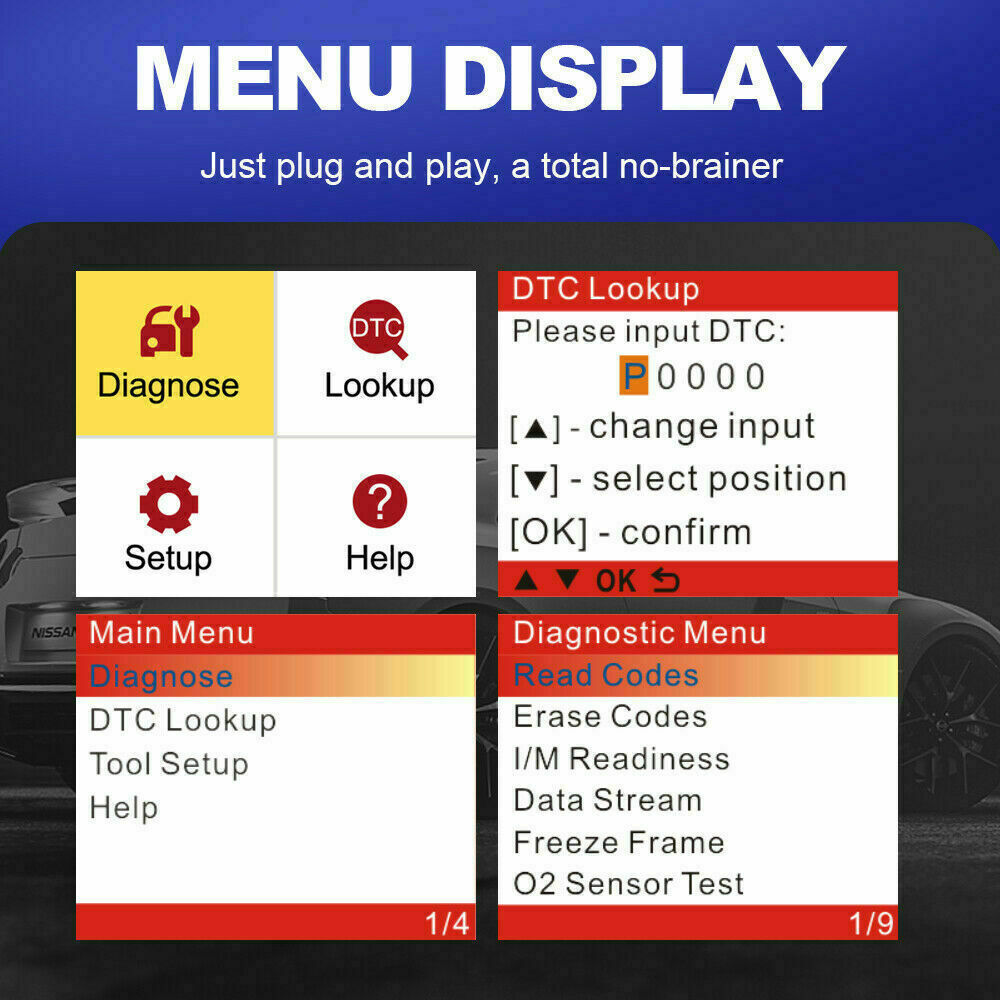 ThinkOBD 20 OBD Code Reader Turn Off MIL Check Engine Diagnostic Tool DTC Lookup