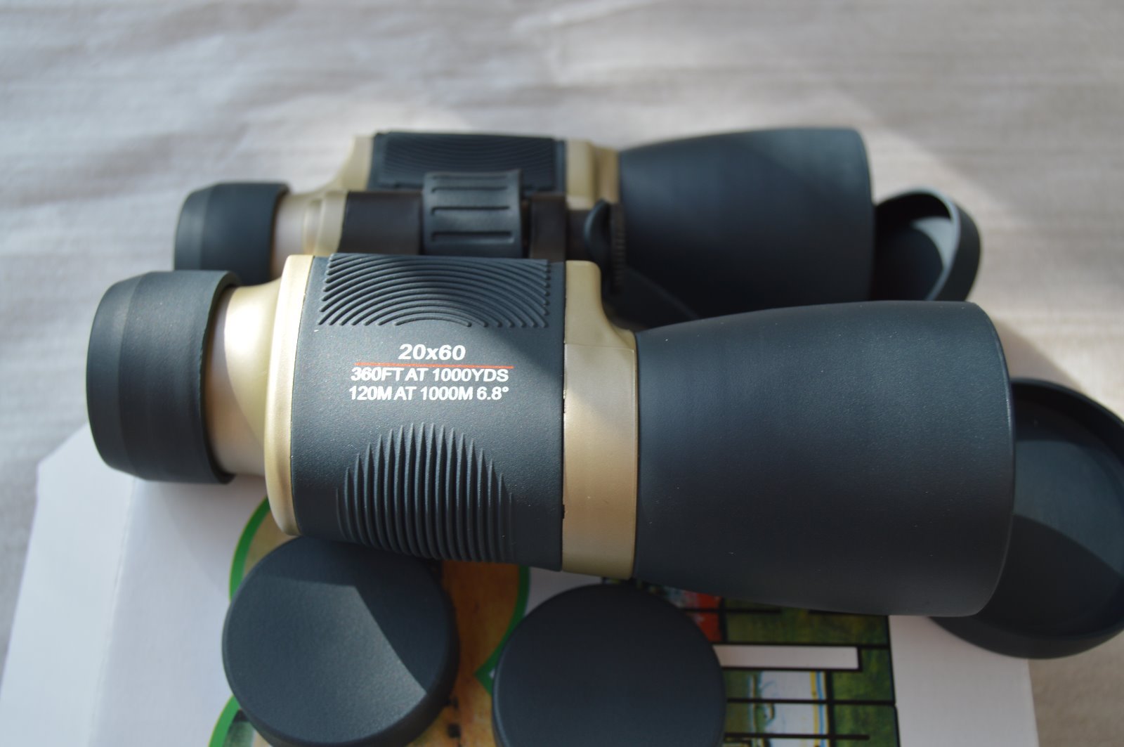 Day/Night Prism 20x60 Binoculars "Perrini" Ruby Lenses optic hunting travel