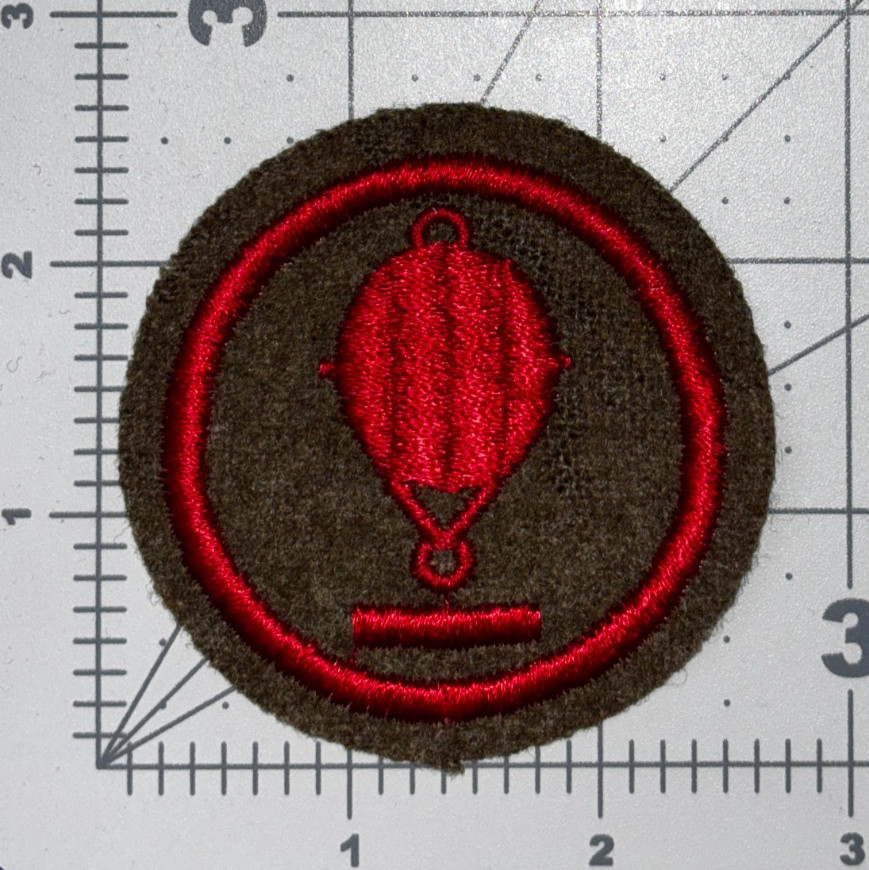 WW 1 US Army Chief Loader / Planter Chevron Patch Inv# K8228