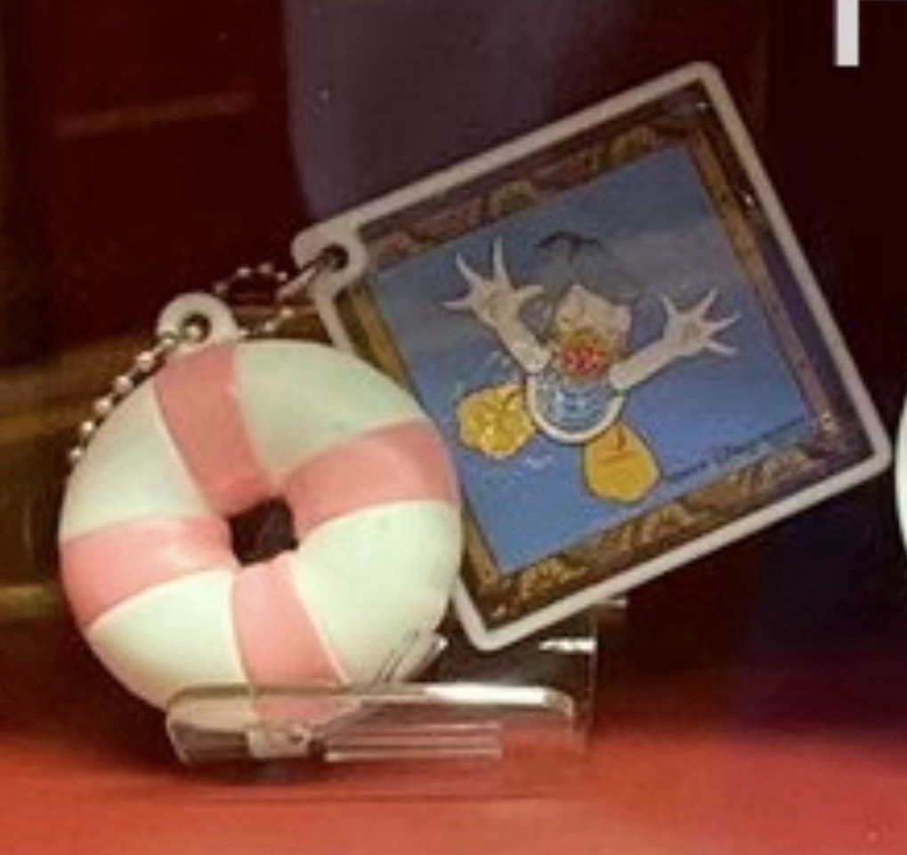Gacha Tokyo Disney Resort Park Food Miniature Charm Capsule Ukiwah Shrimp Bun