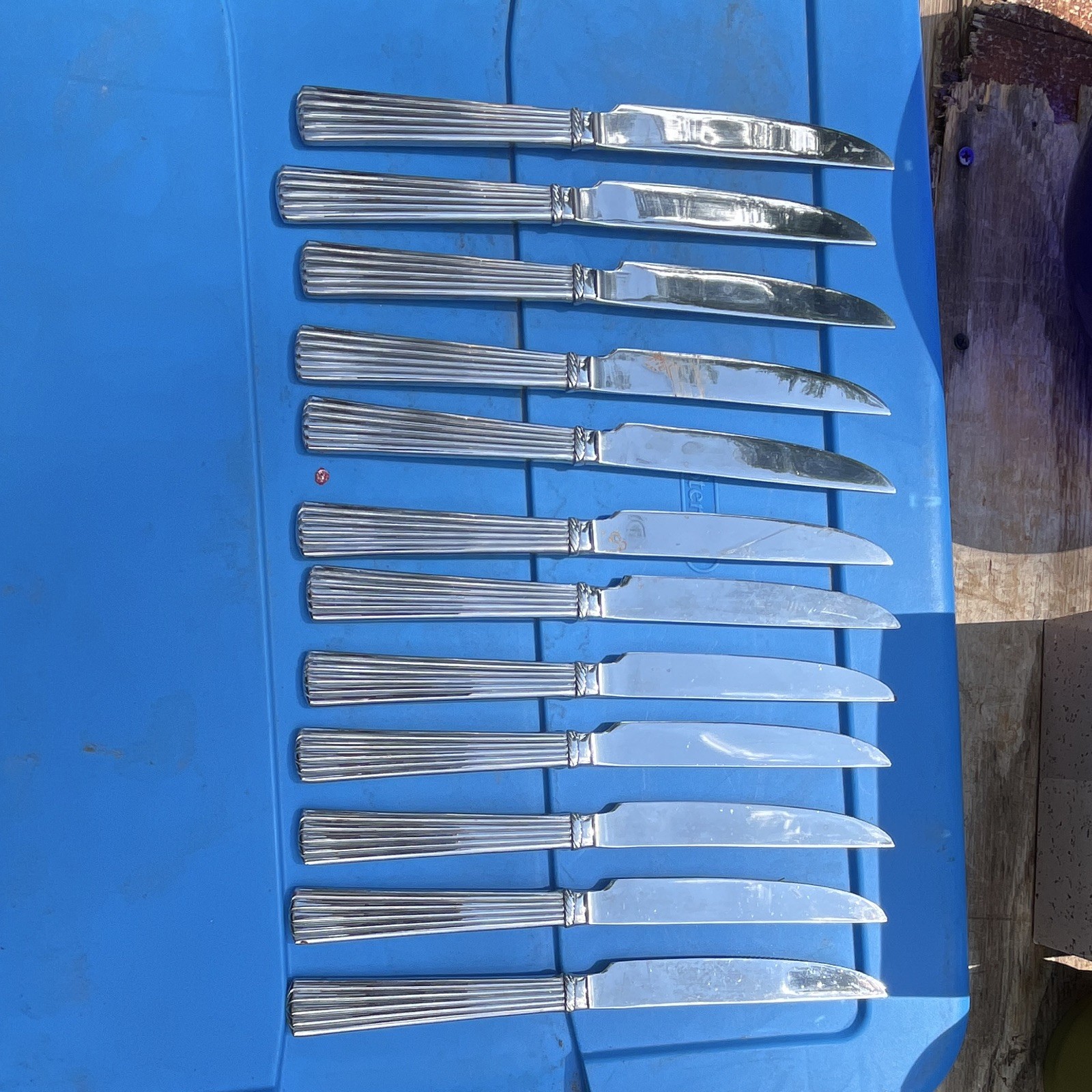 Reed & Barton 89pc Stainless Steel Flatware Set Service for 12 TRAY NOT INCLUDE