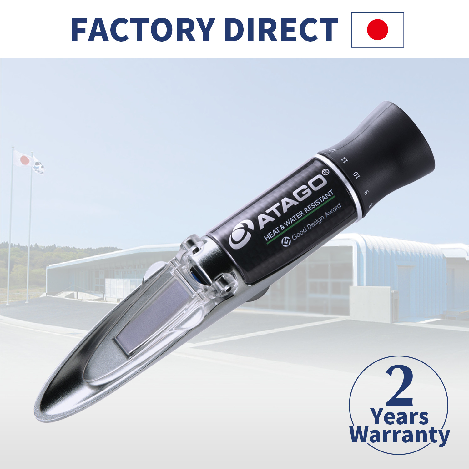 ATAGO Official Site Hand Held Refractometer MASTER-50H