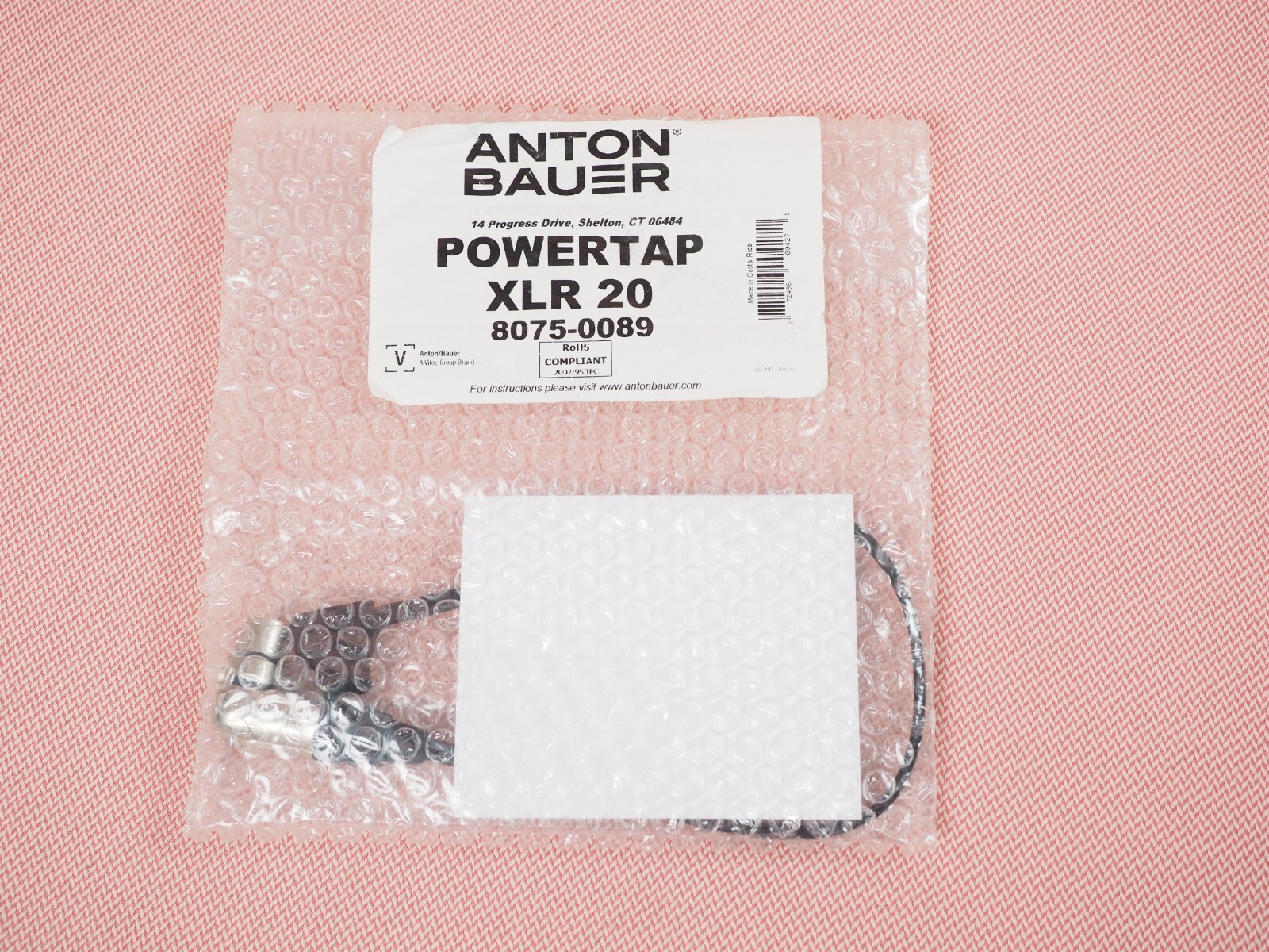 Anton Bauer PowerTap XLR 20 20" PowerTap to 4pin XLR Cable 8075-0089
