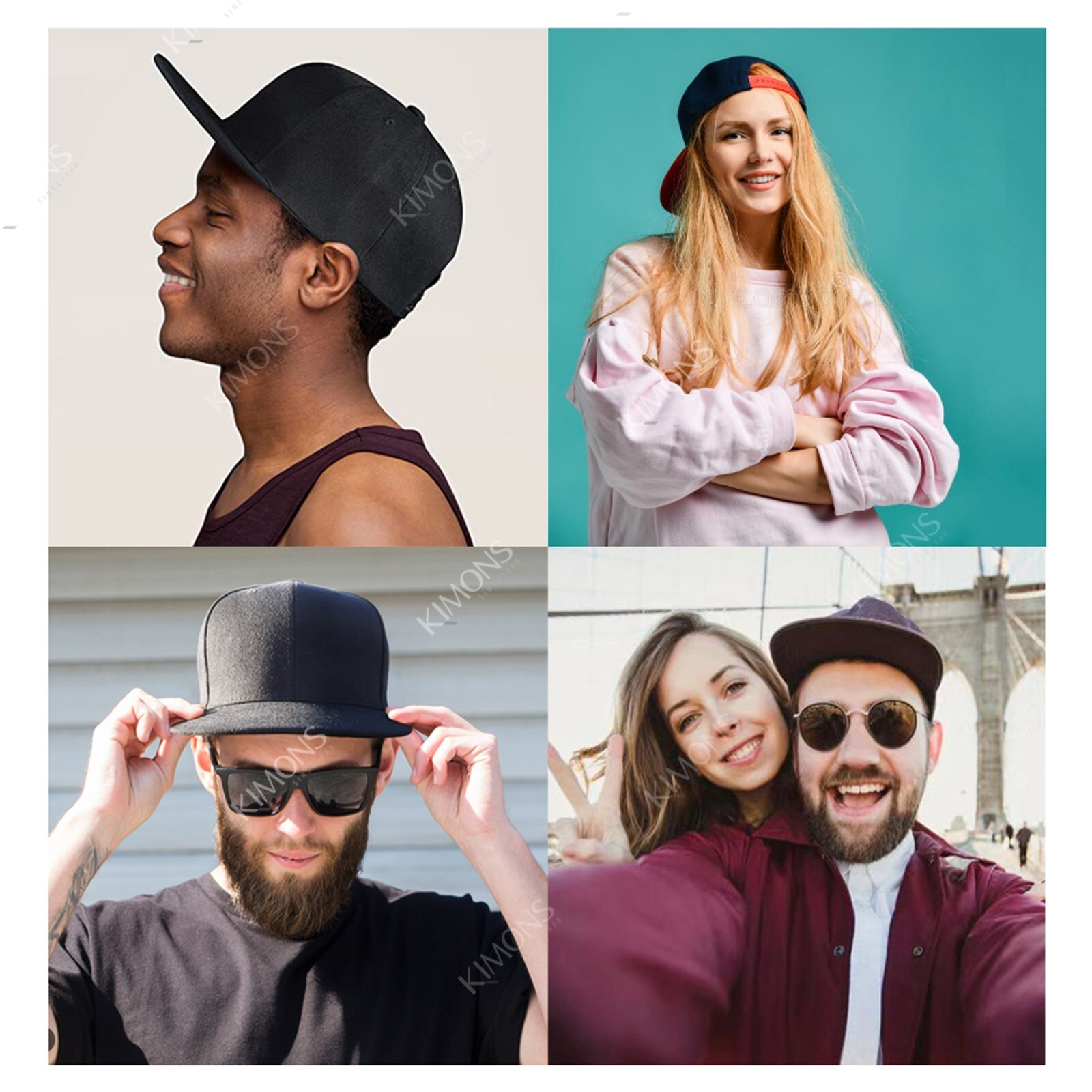 Snapback Baseball Cap Hat Hip-Hop Men Army Adjustable Hats Flat Trucker CS