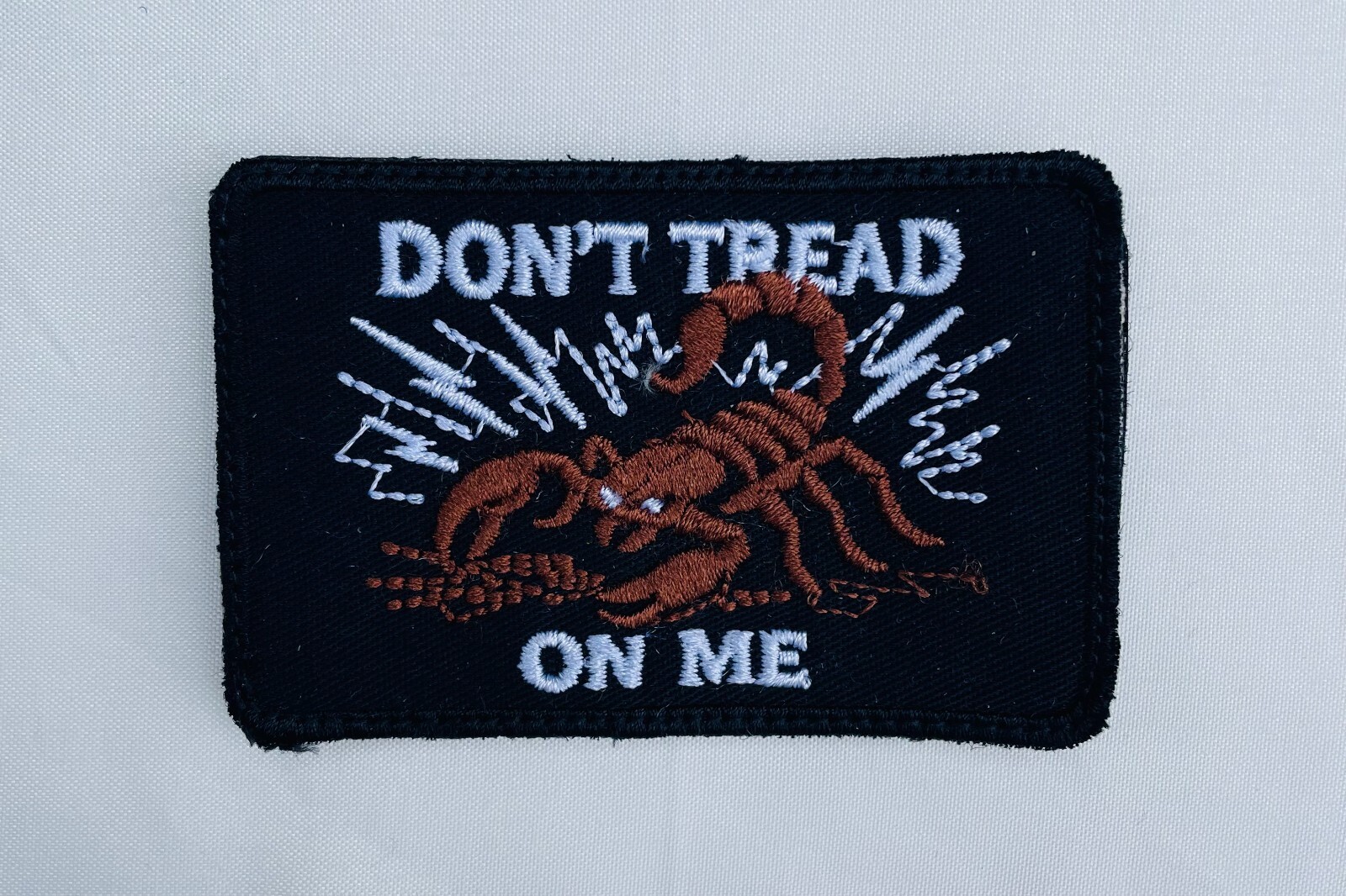 "Don't Tread On Me" - GORUCK style - Hook and Loop Backing Morale Patch
