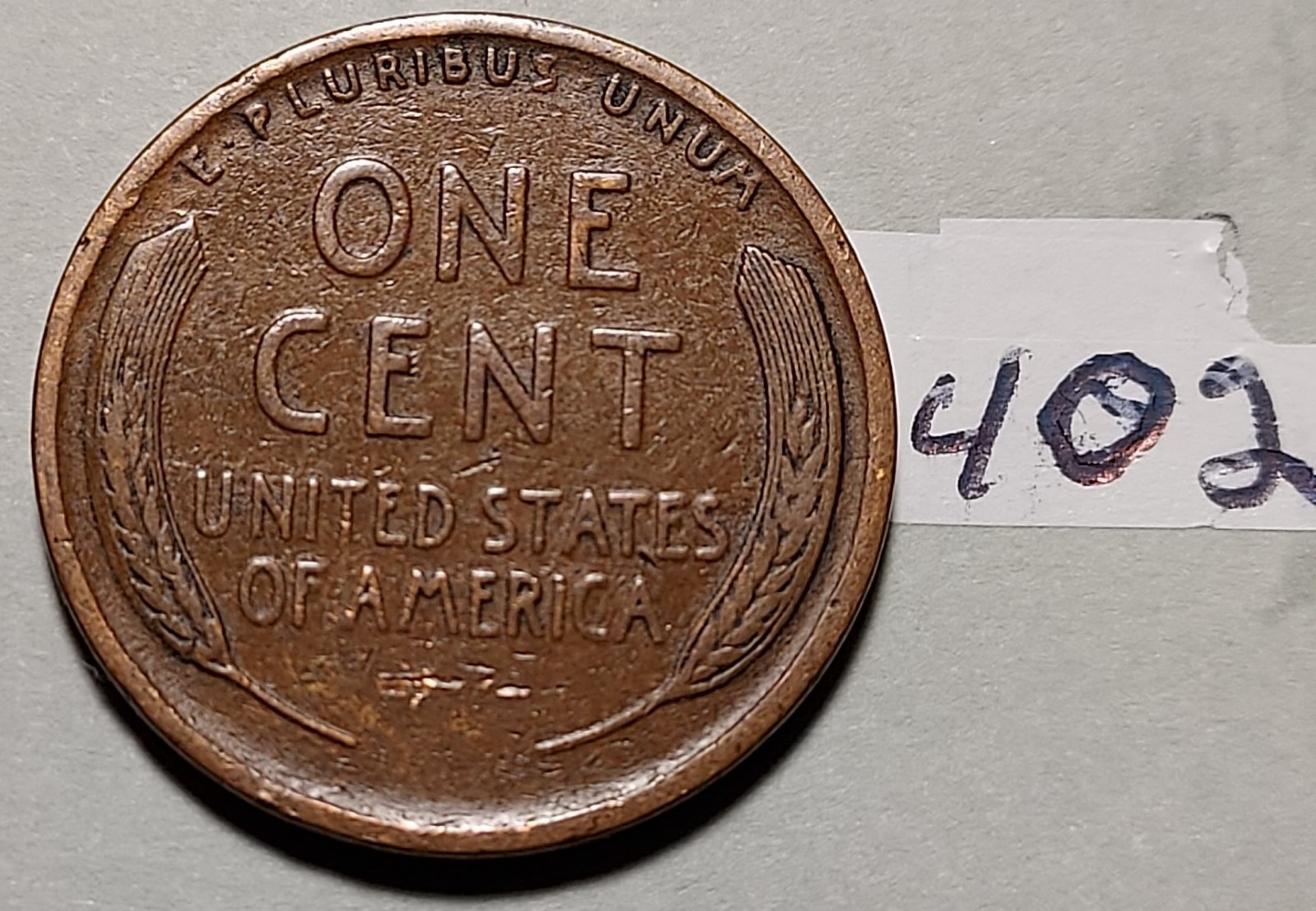 1909 Lincoln Wheat Cent VF VERY FINE #402