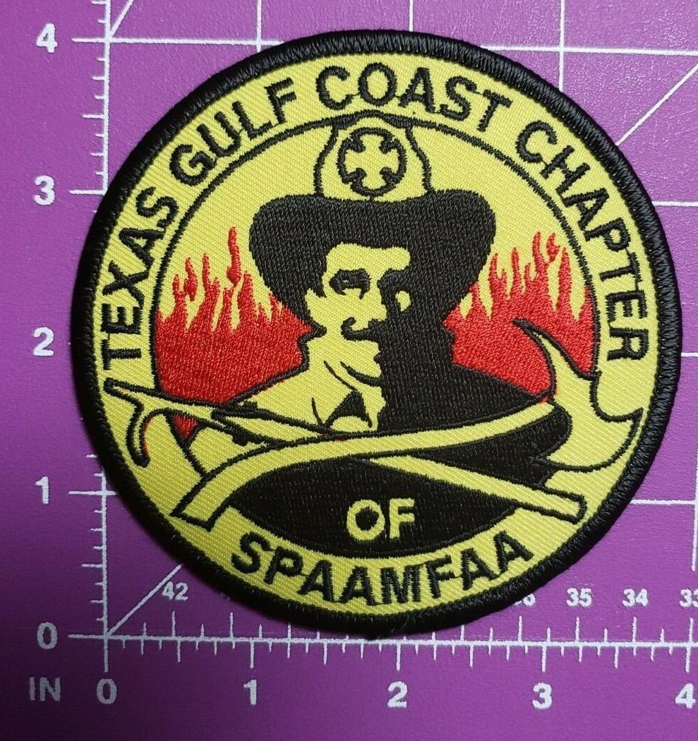 Texas Gulf Coast chapter of SPAAFMAA patch