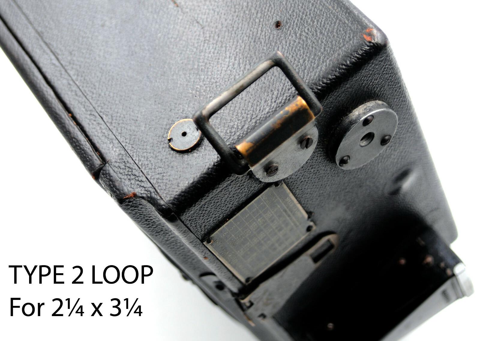 Graflex Press Cameras Hand Strap Replacement - Genuine Leather
