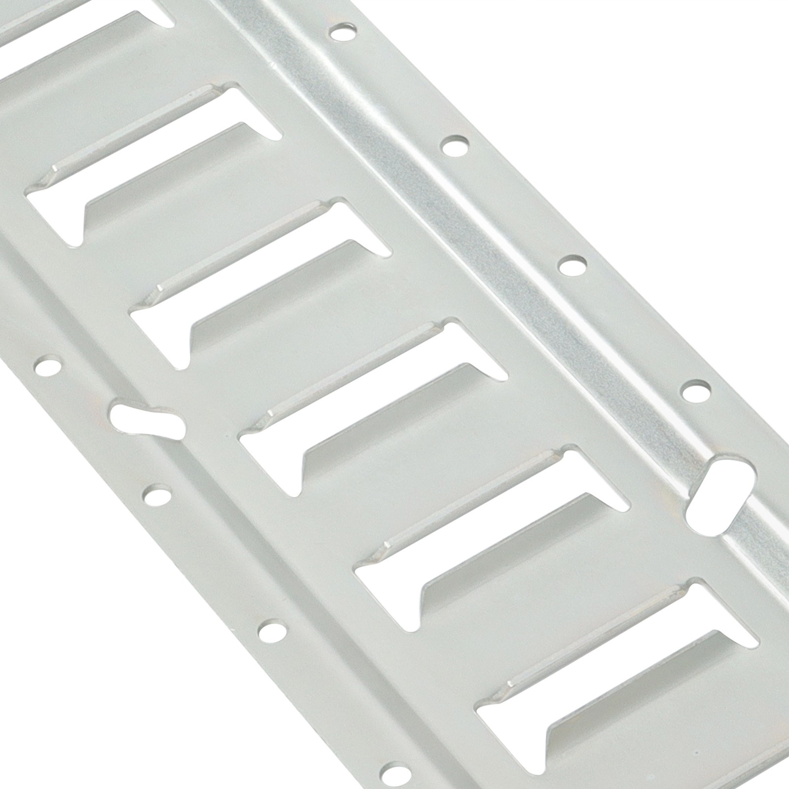 Labwork Silver 4 Pack 2' E Track Tie Down Rail Kit Rail For Enclosed Cargo